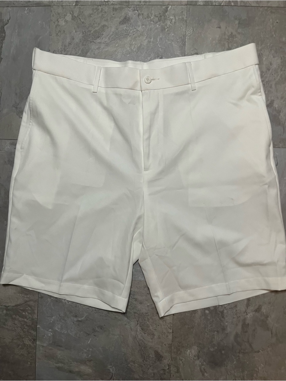 PGA Tour White Shirt with Black Logo Tag